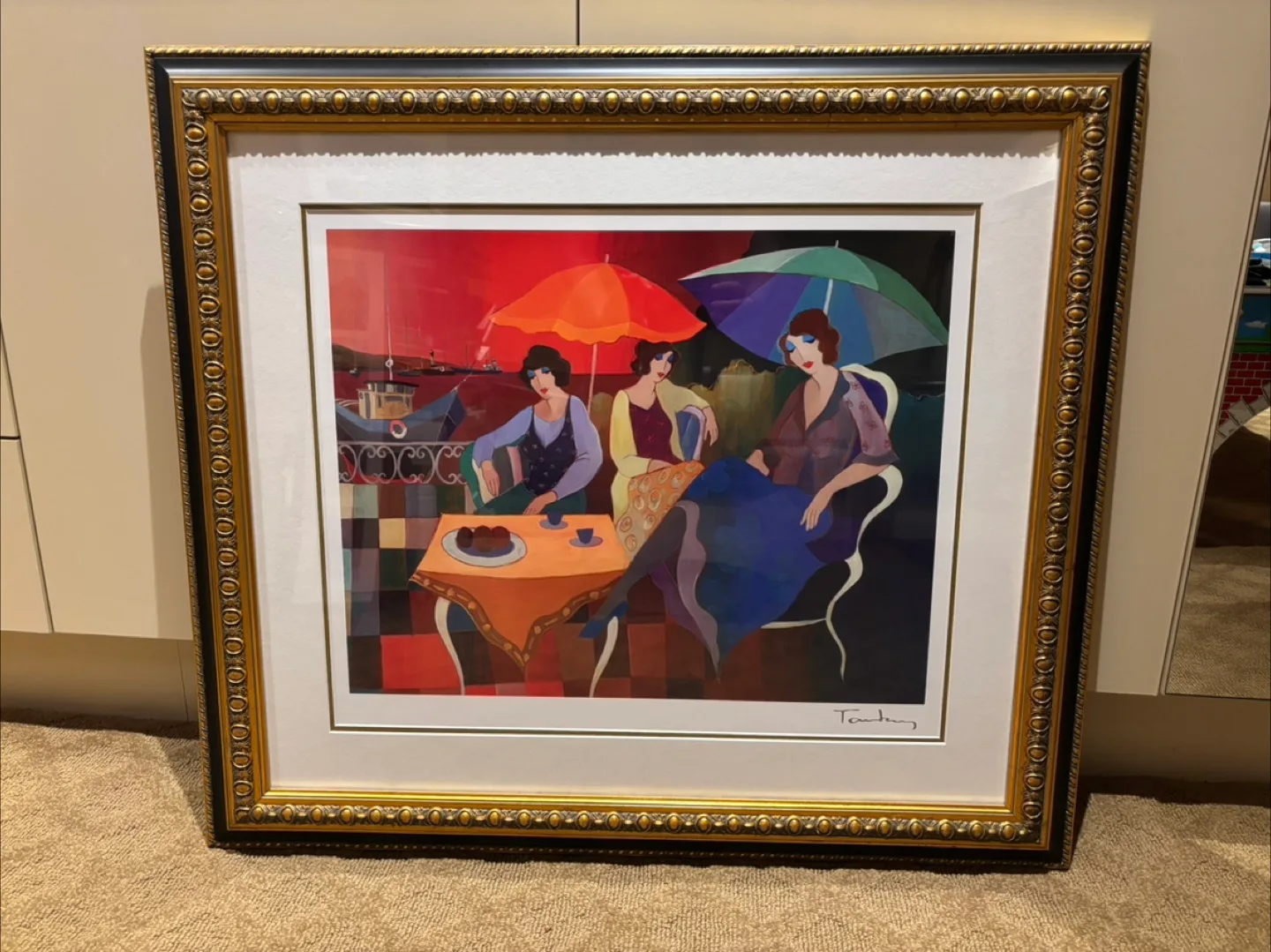 Framed Art Print by Tarkay thumbnail