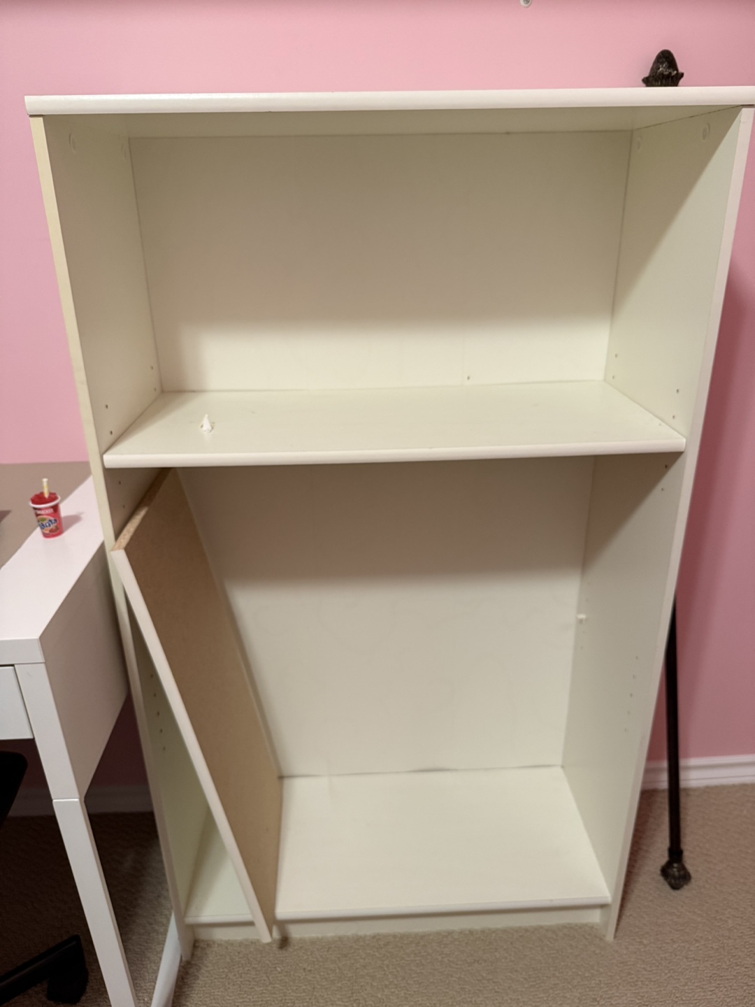 White Bookshelf