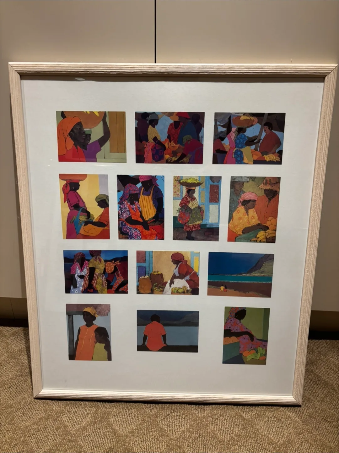 Framed Collage Art Print thumbnail