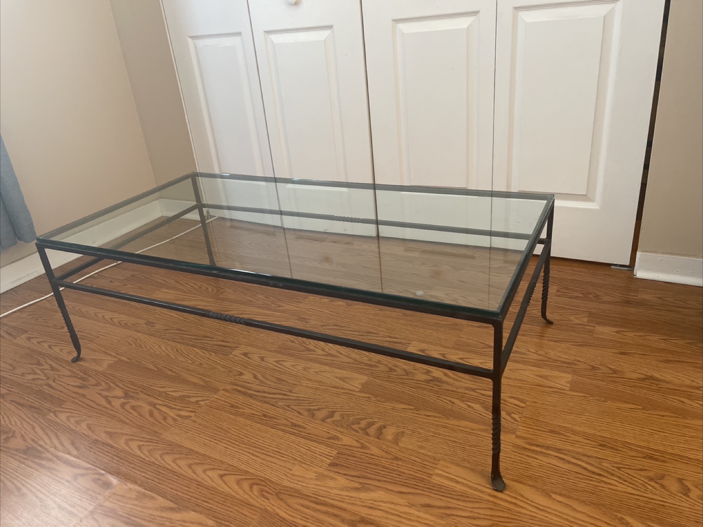 Glass Top Coffee Table