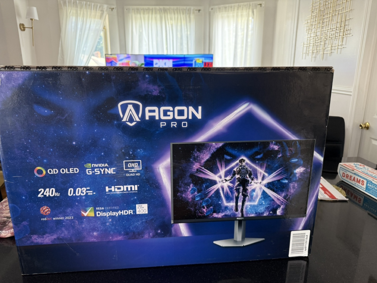 AGON PRO QD OLED Gaming Monitor - New in Box!