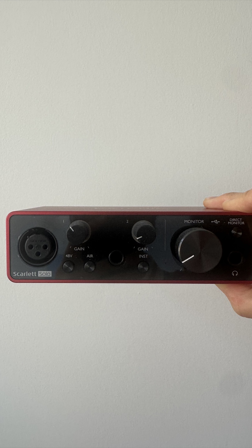 Solo Audio Interface & SM48 Mic - photo 2