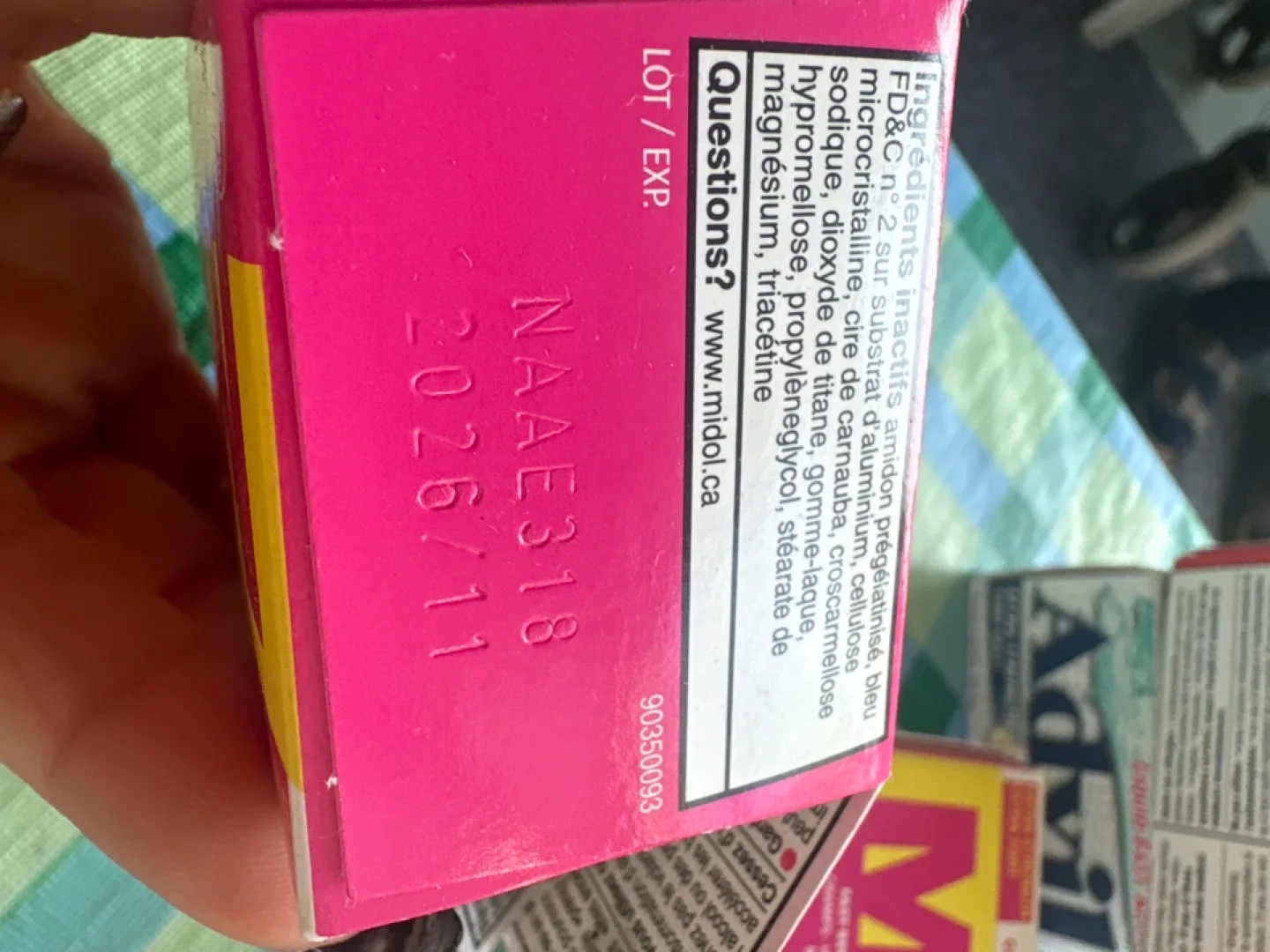 Midol Tylenol Advil image indicator(4)