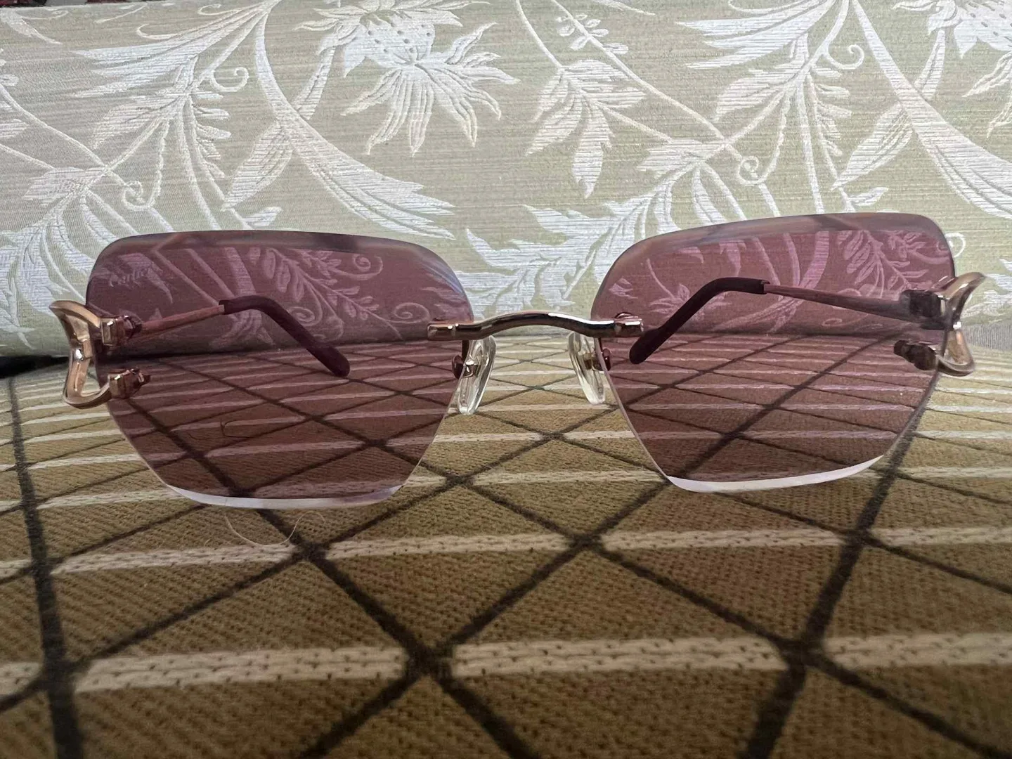 RECEIPT - Cartier Rimless Sunglasses