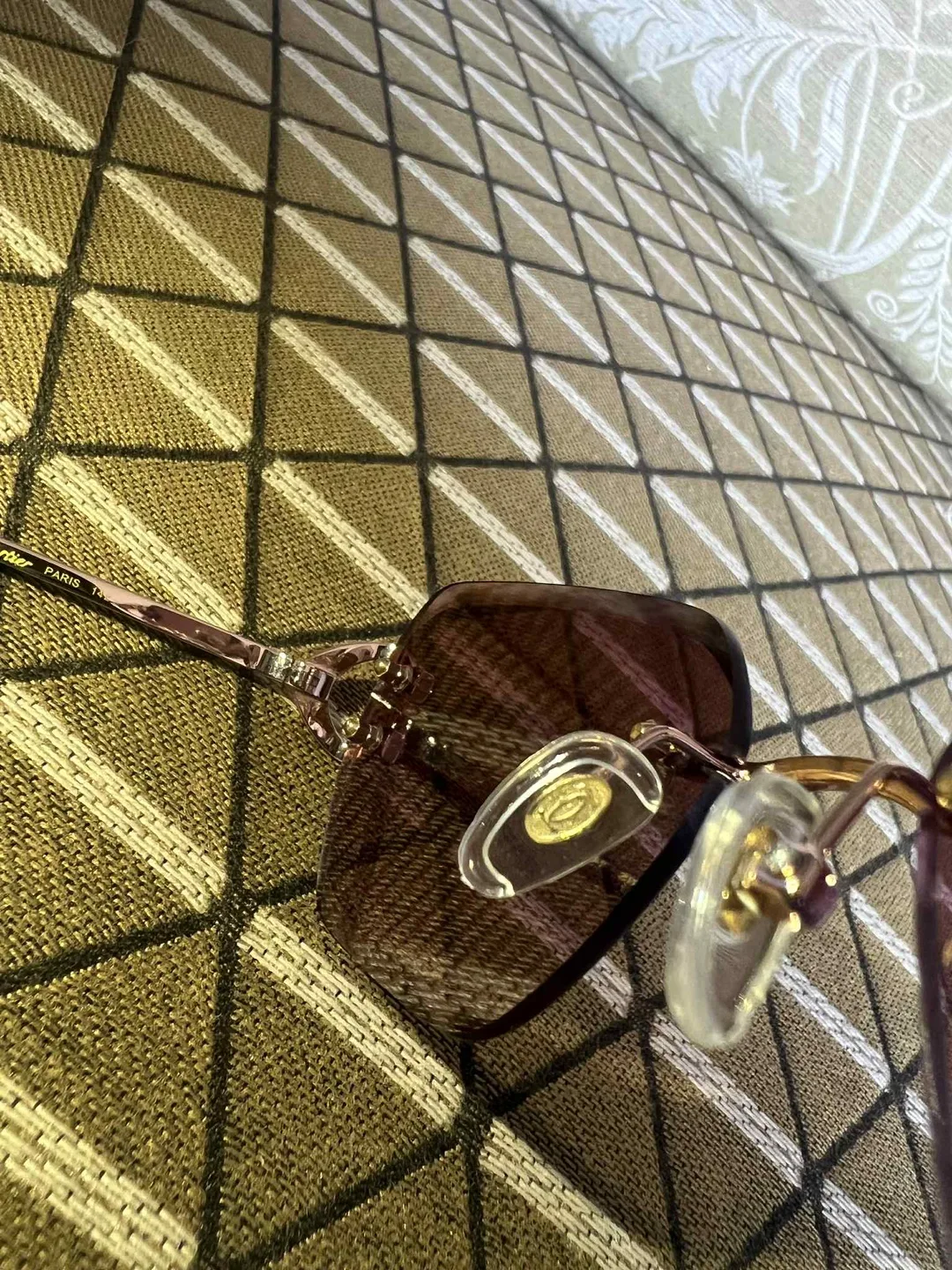 RECEIPT - Cartier Rimless Sunglasses image indicator(6)