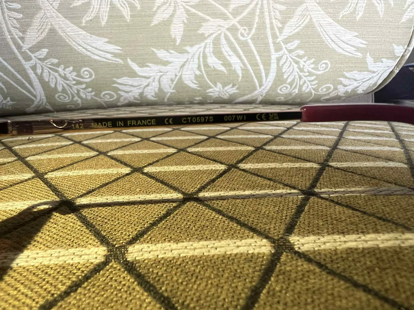 RECEIPT - Cartier Rimless Sunglasses image indicator(4)