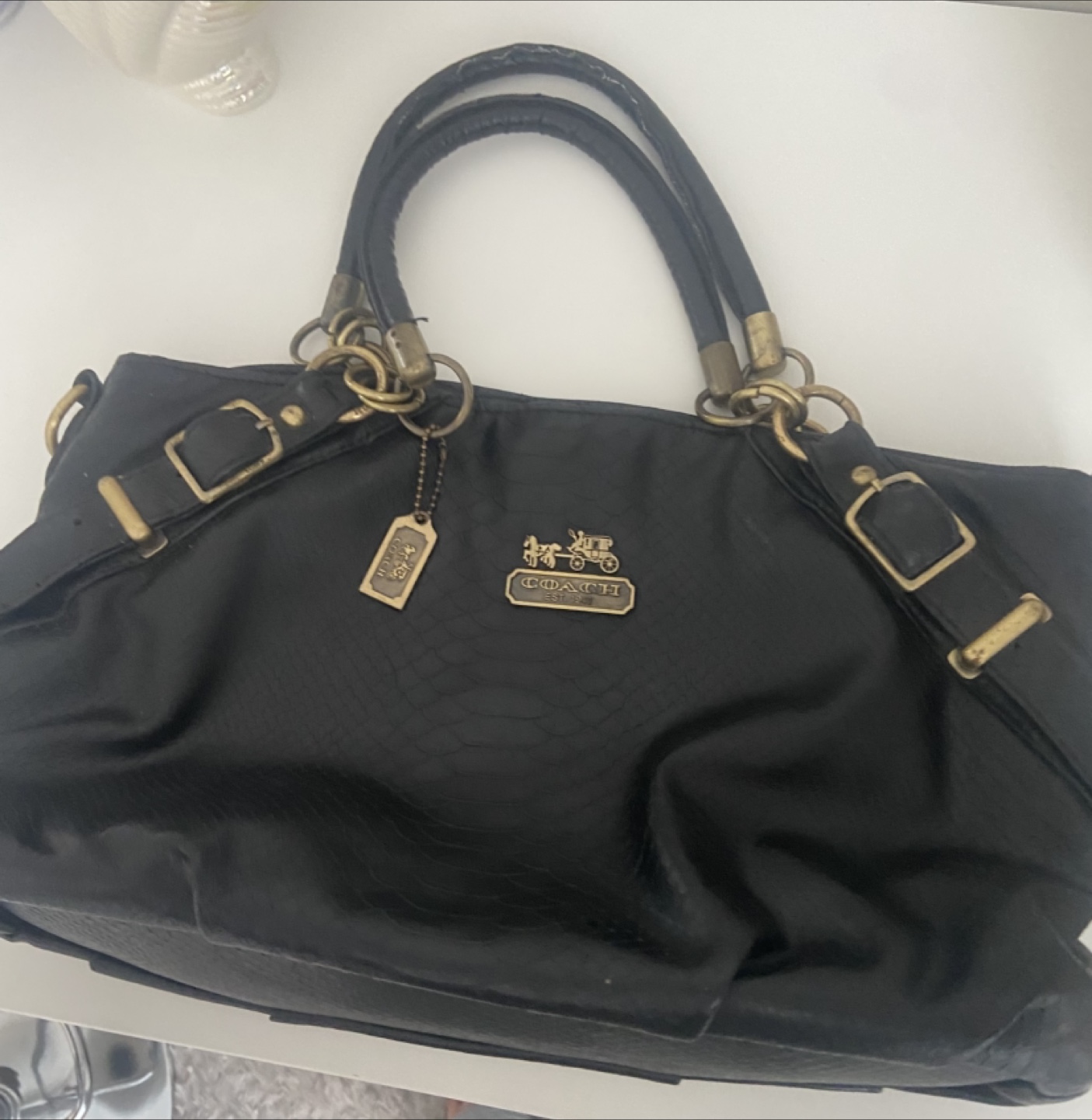 coach inspired bag NOT real ( I think) - photo 2