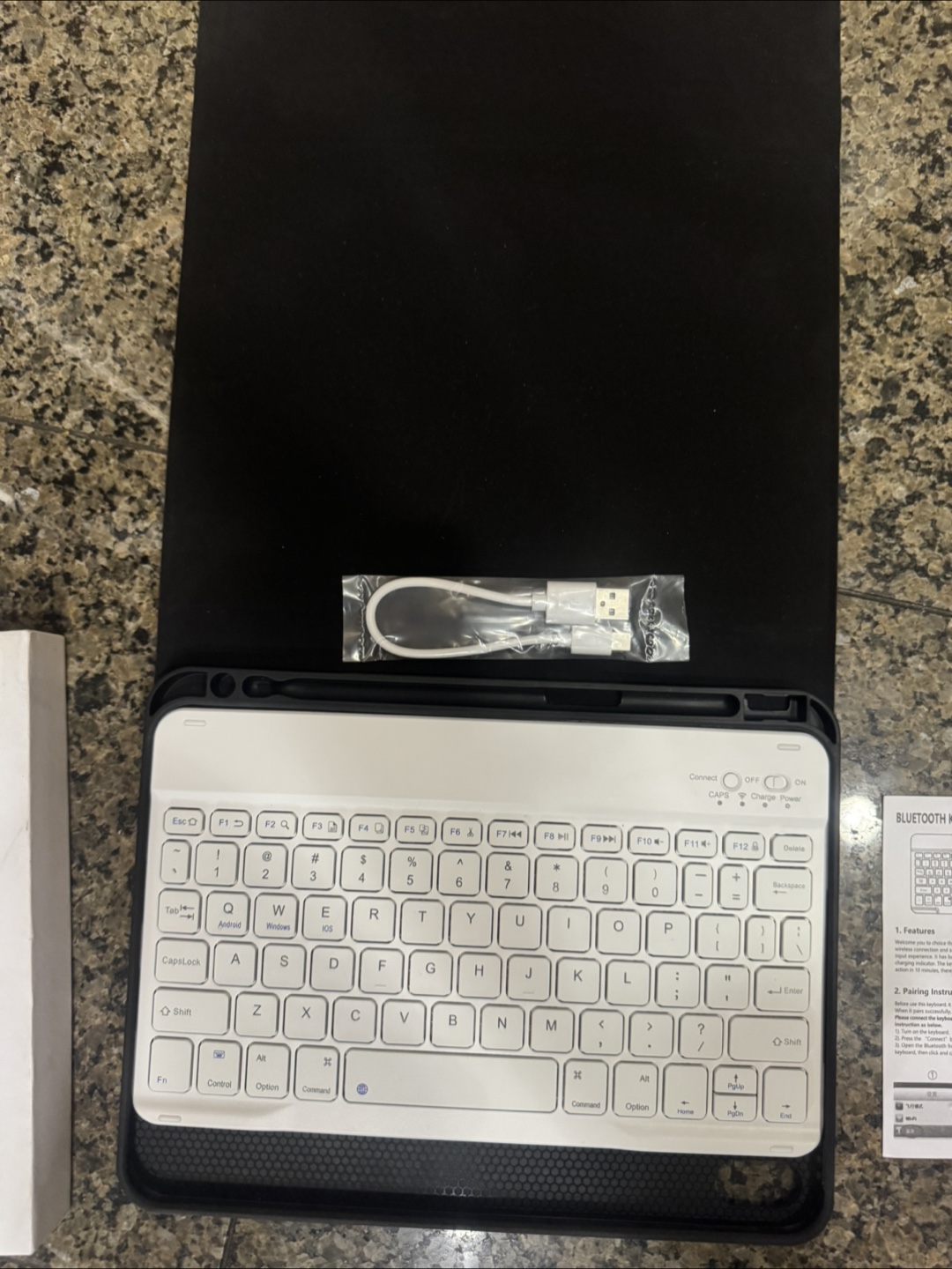 New JKSML iPad 10.2" Keyboard Case 🧡 - photo 3