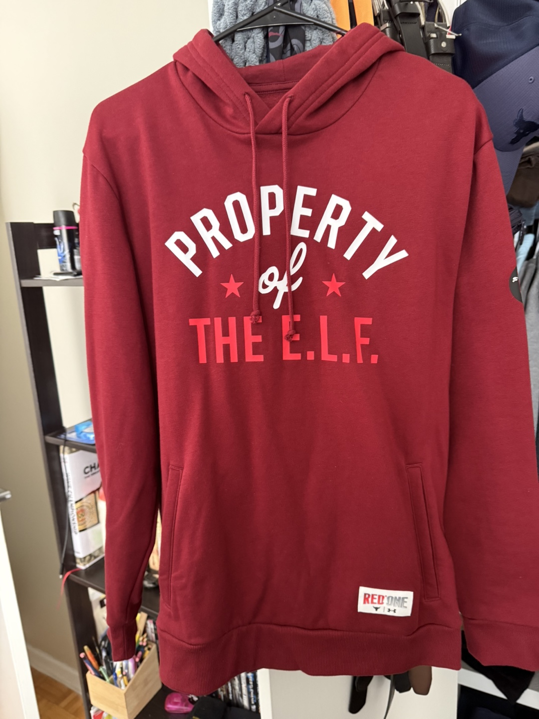 Under Armour Project Rock Red One Large Hoodie - photo 3