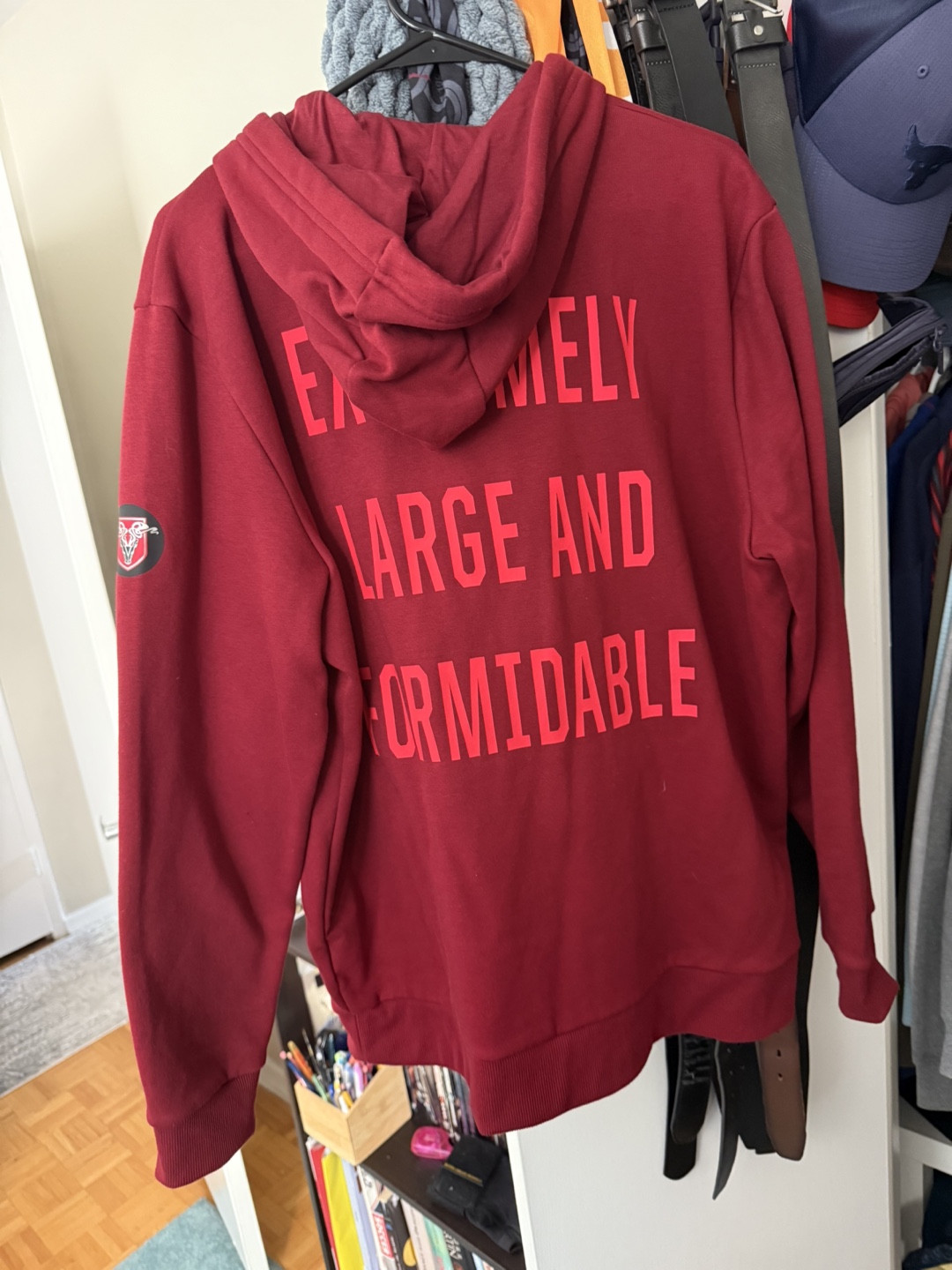 Under Armour Project Rock Red One Large Hoodie - photo 5