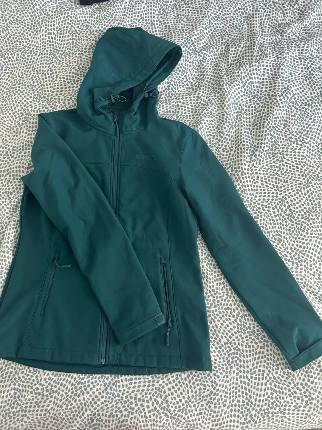 Soft shell Blue/Green Jacket thumbnail