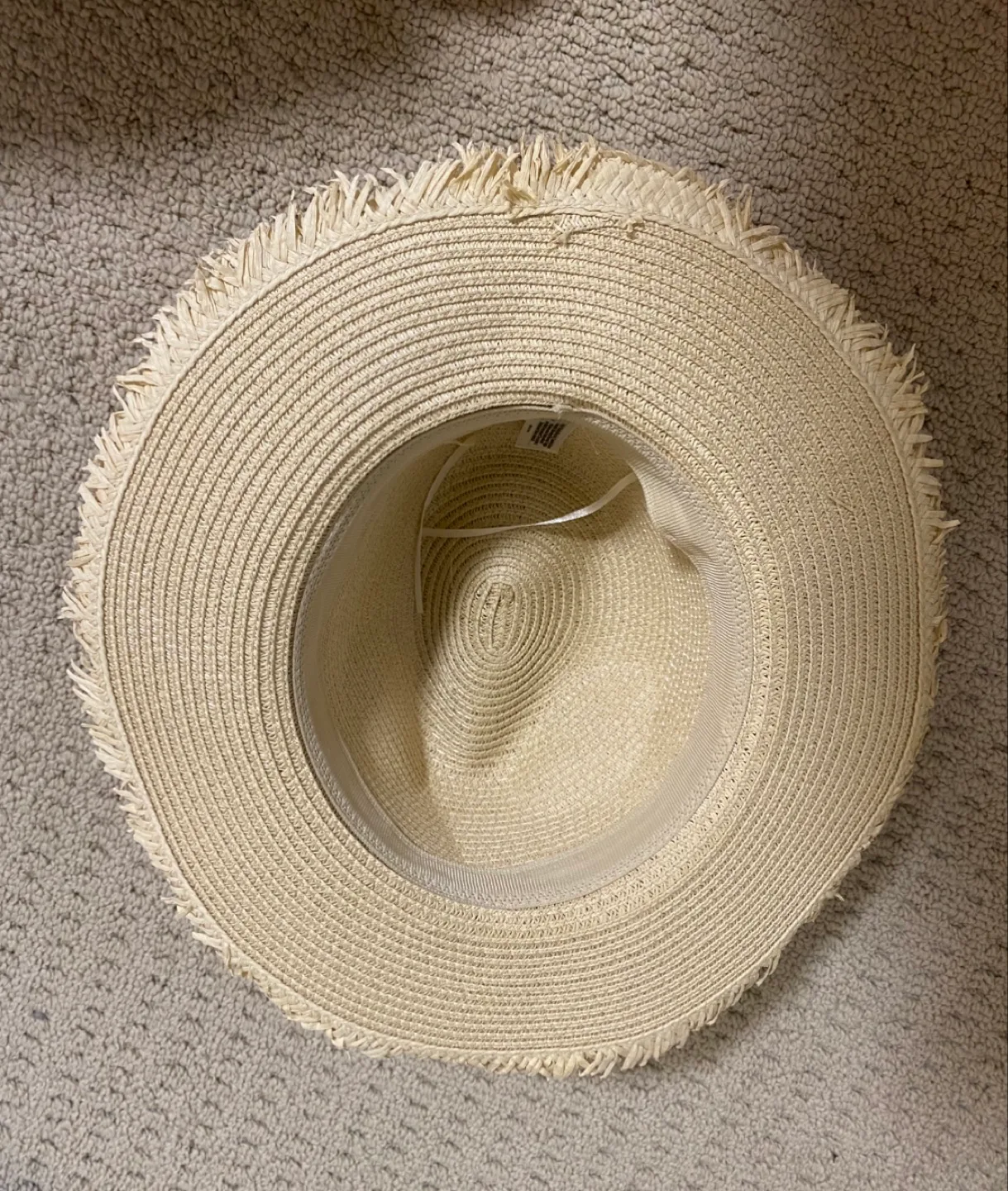 Straw Hat with Black Band image indicator(3)