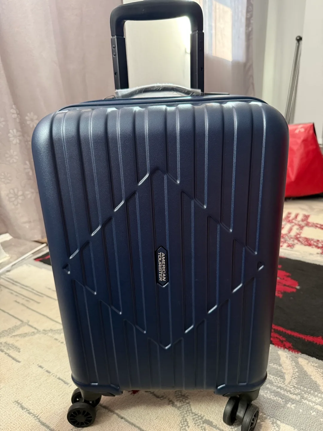American Tourister Carry-On Suitcase - Navy Blue image indicator(4)