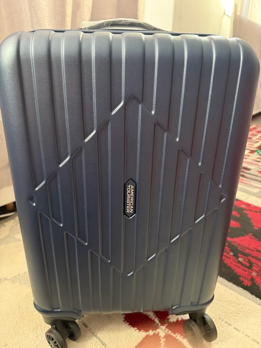 American Tourister Carry-On Suitcase - Navy Blue image indicator(7)