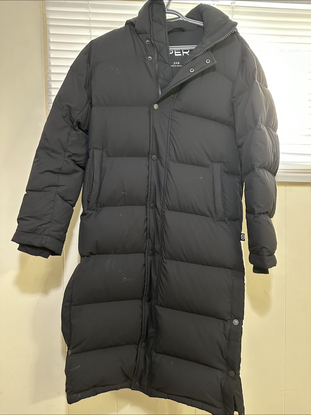 Super Puff Long Down Coat - Size 2XS