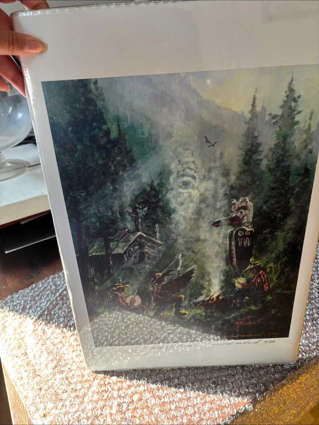 Dance of the Raven Print by Scott McDaniel thumbnail