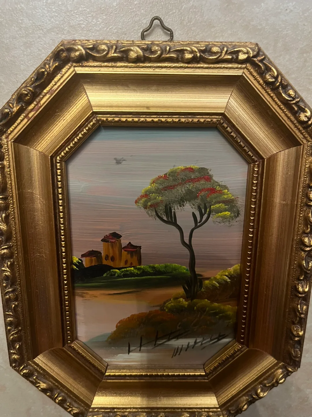 Framed Italian Landscape Painting • Victorian Art image indicator(4)