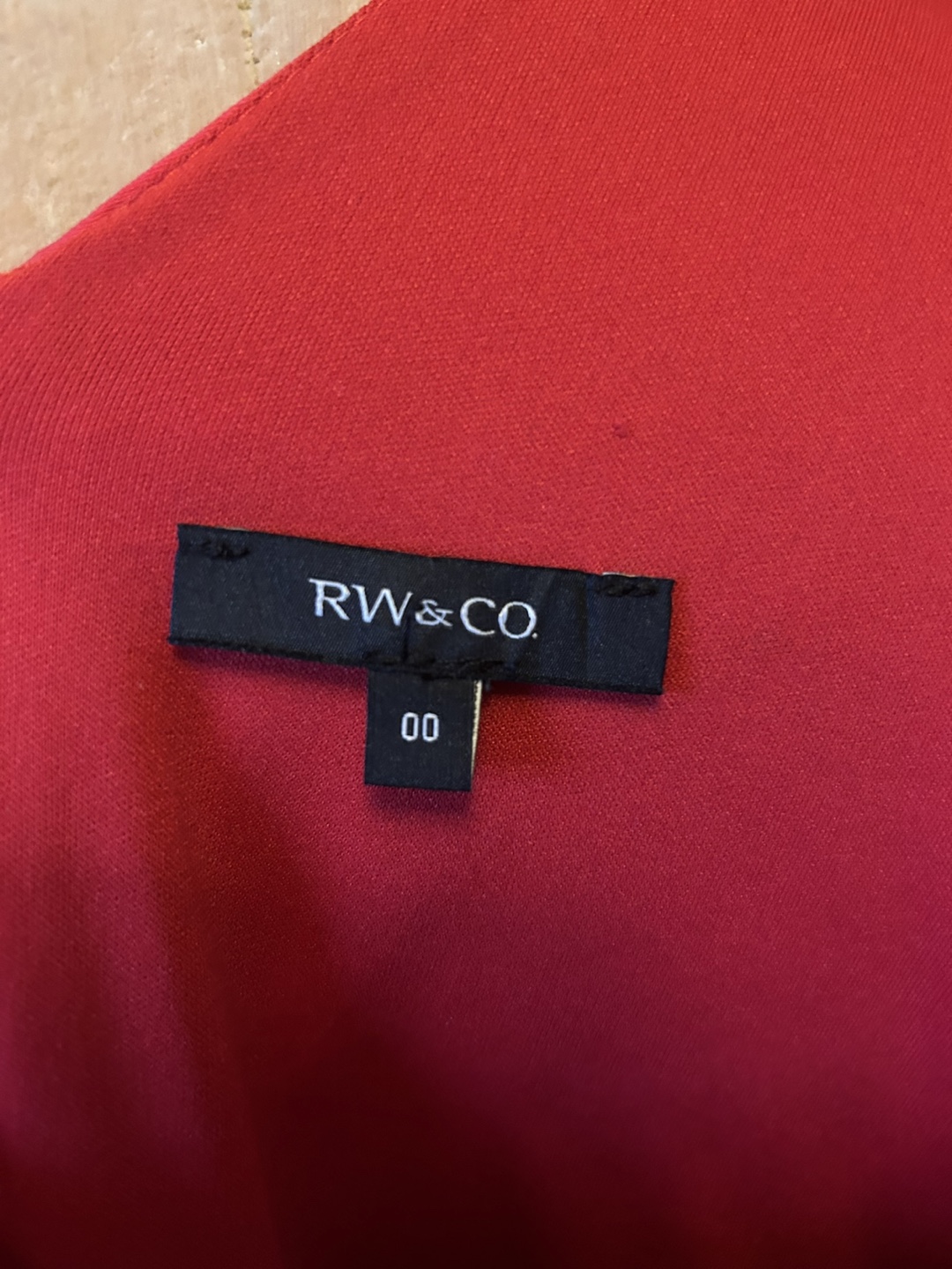 RW&CO. Red Dress - Size 00 - photo 3