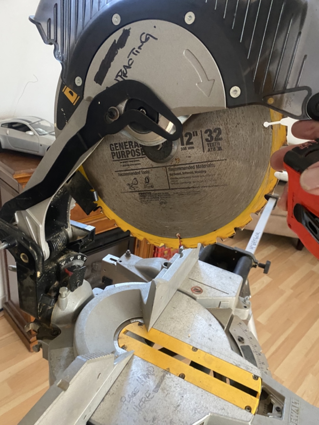 12” dewalt Miter Saw with Stand - photo 2