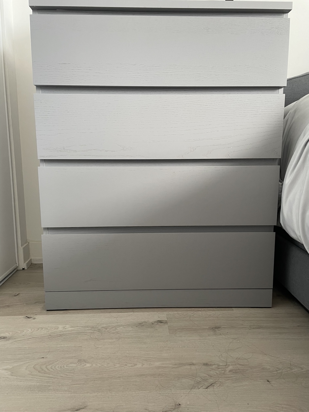 ikea malm 4 drawer dresser grey Ikea Malm Chest Of 4 Drawers