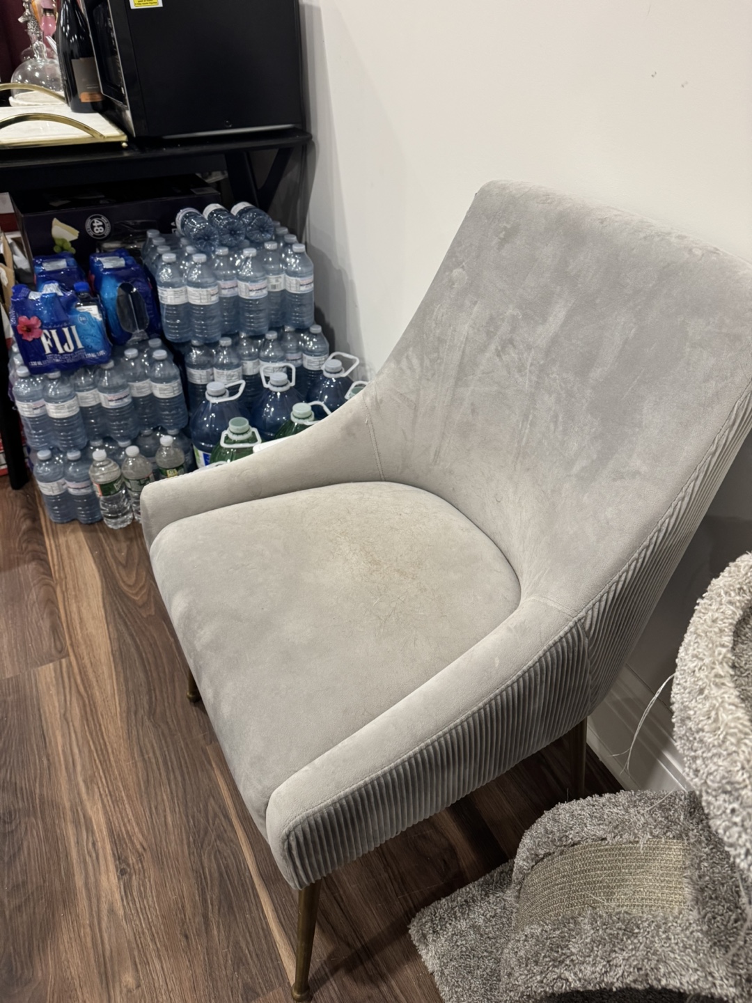 Grey Accent Chair