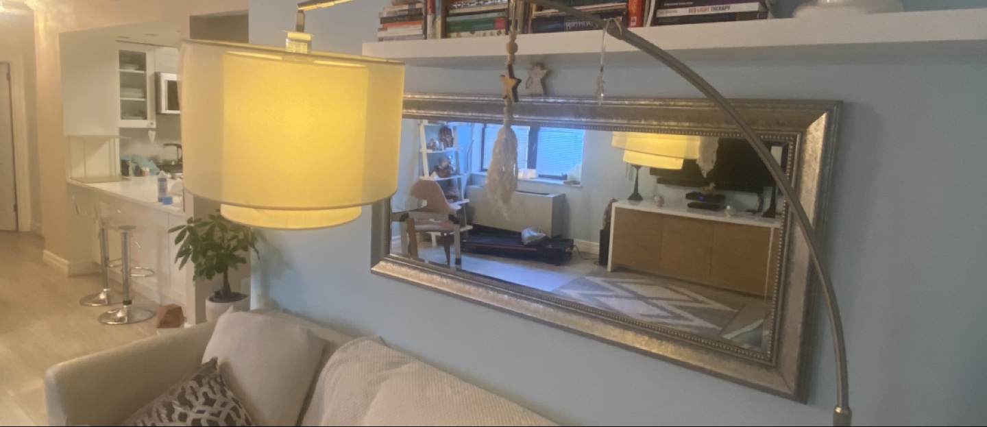 Large Framed Wall Mirror - photo 2