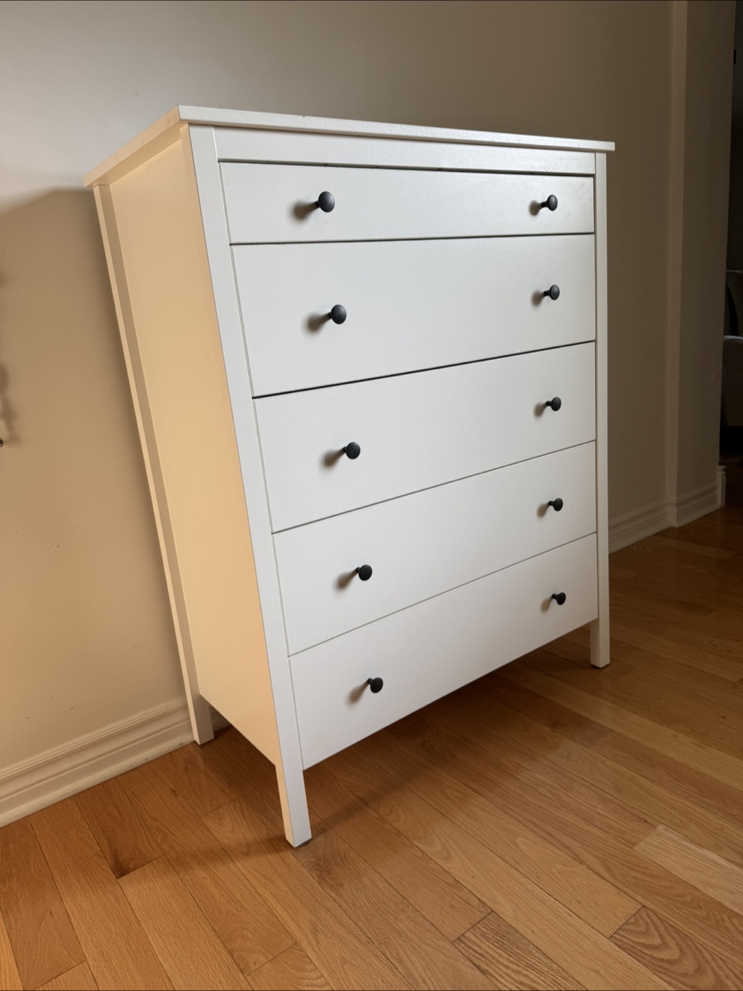 White 5-Drawer IKEA Koppang Dresser - photo 2