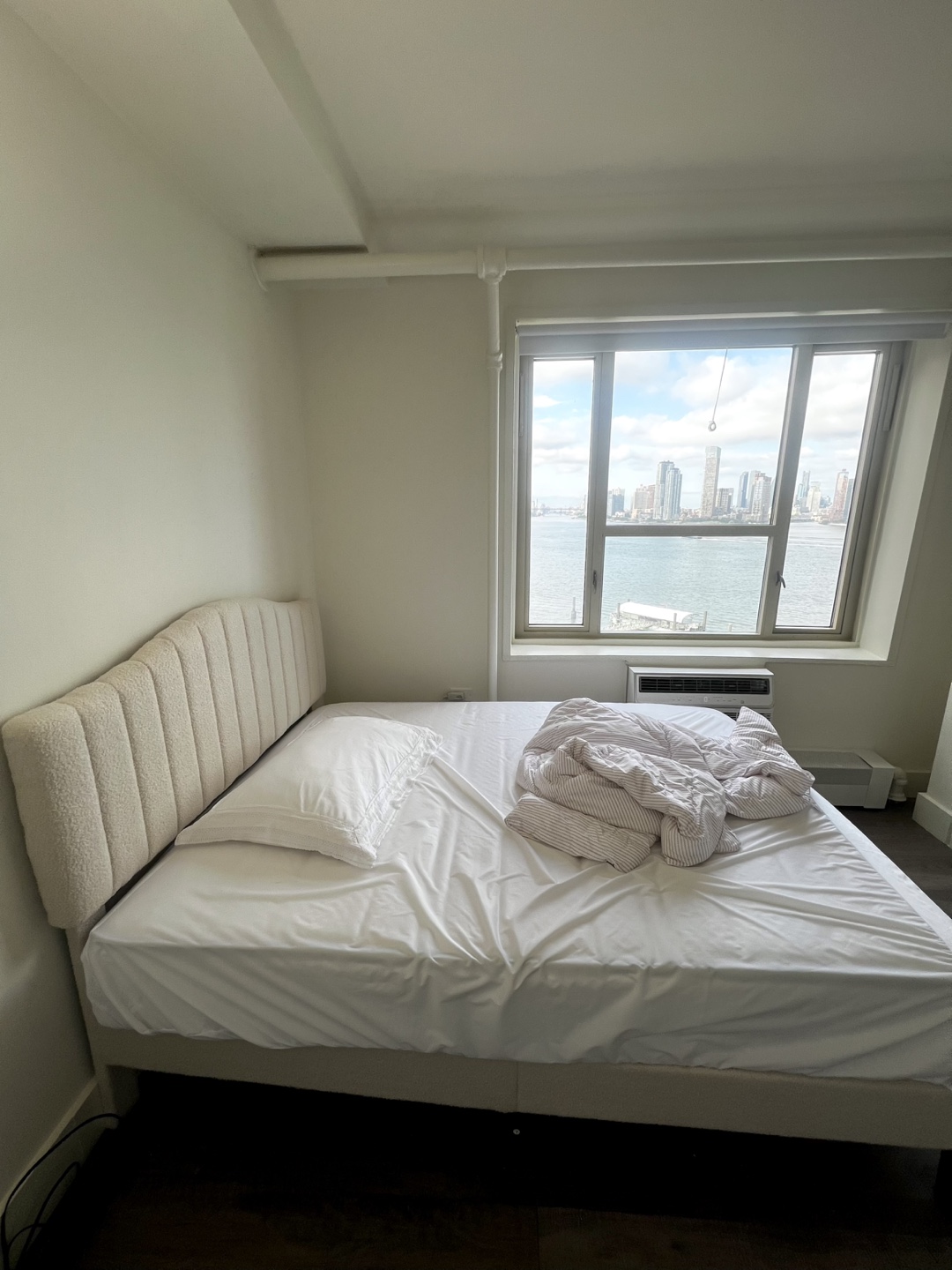 Unused Full Size Bed Frame - Cream