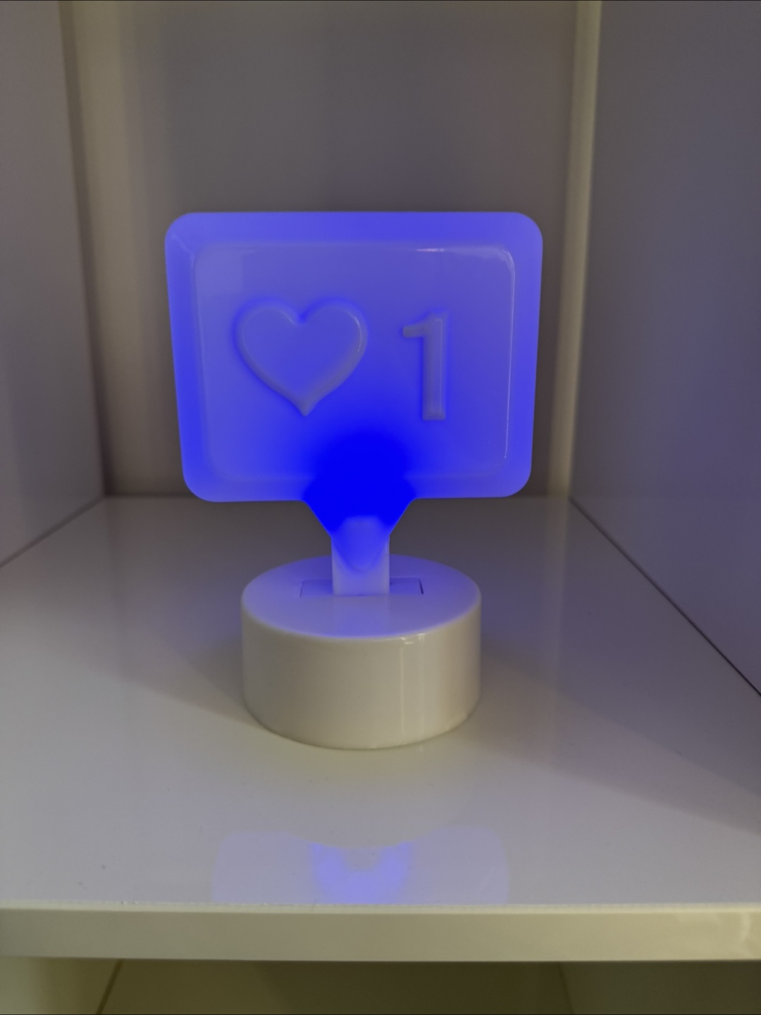 Like notification lamp