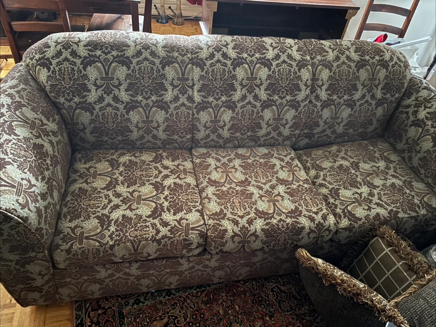 Patterned Three-Seat Sofa thumbnail