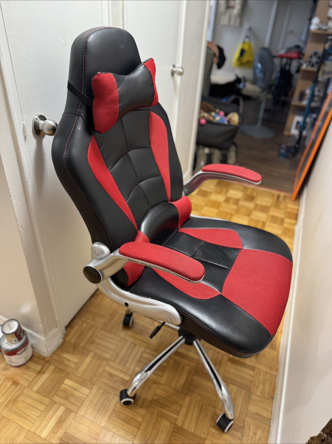 Black & Red Gaming Chair - photo 2
