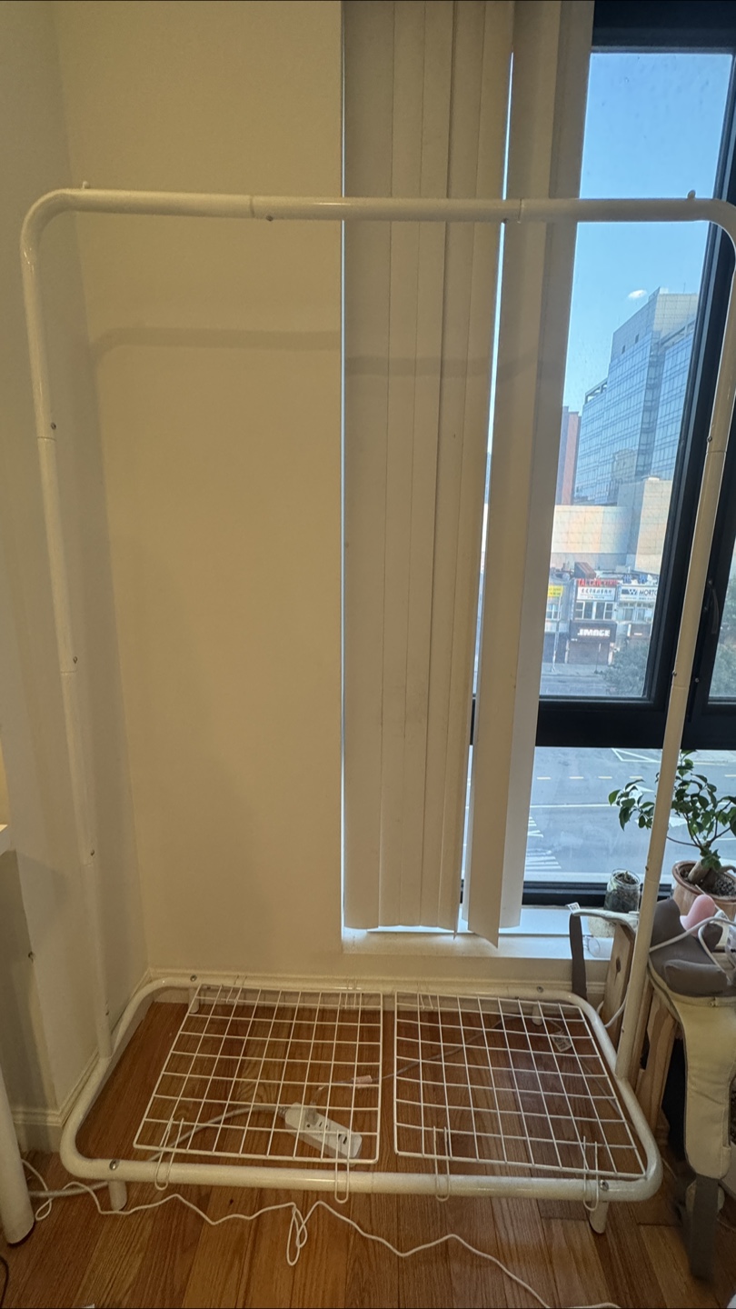 Clothes Rack with 8 pcs shoe boxs