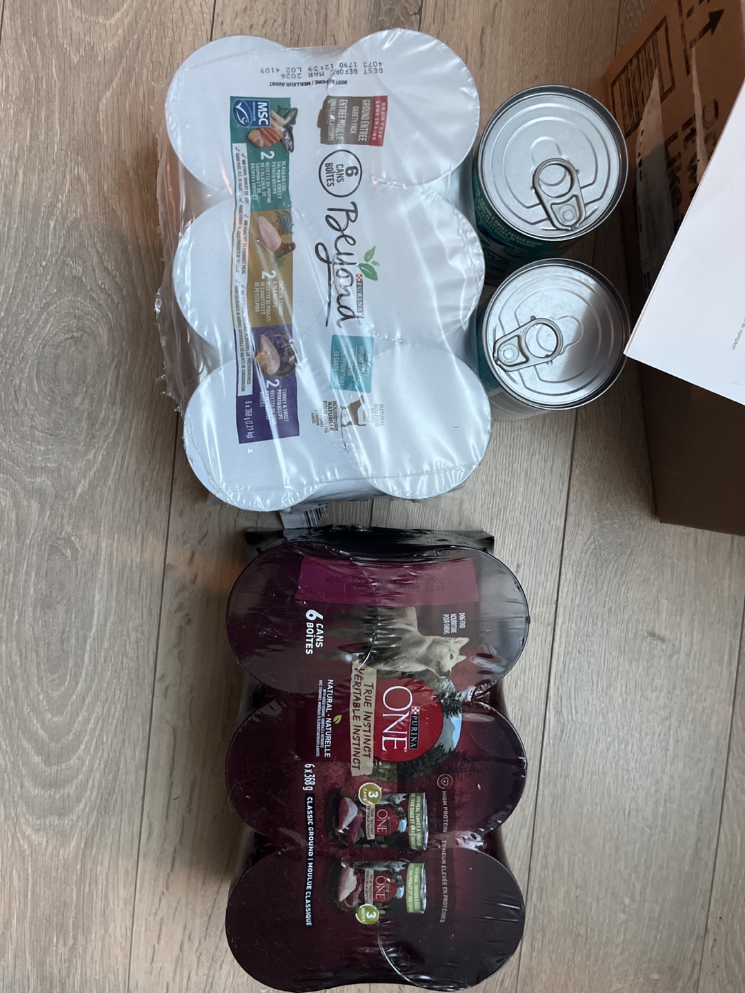 Grain free Purina Beyond & ONE Wet Dog Food 14 cans - photo 2