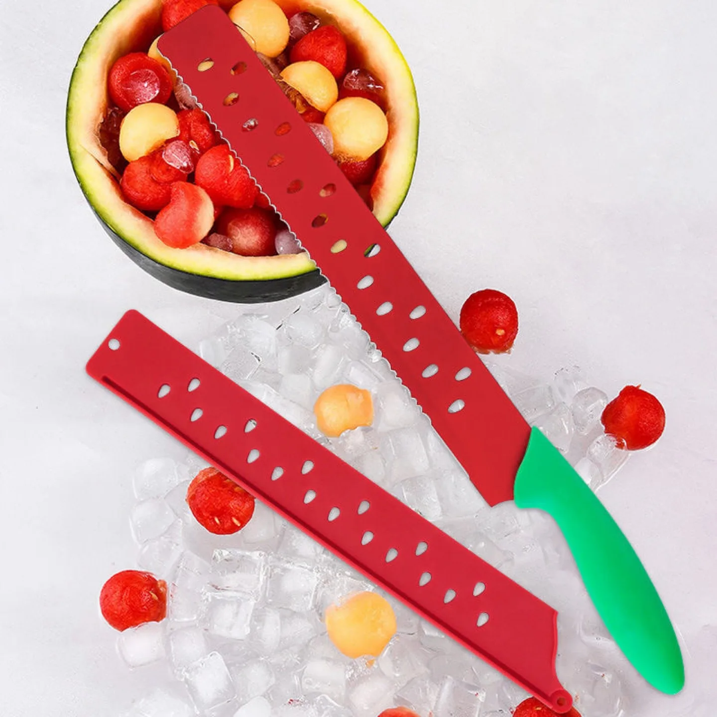 Watermelon Slicer Knife with Sheath thumbnail