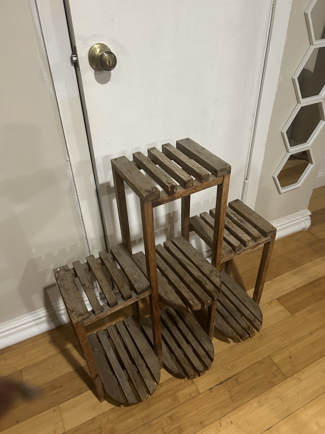 Wooden Plant Stand - photo 3