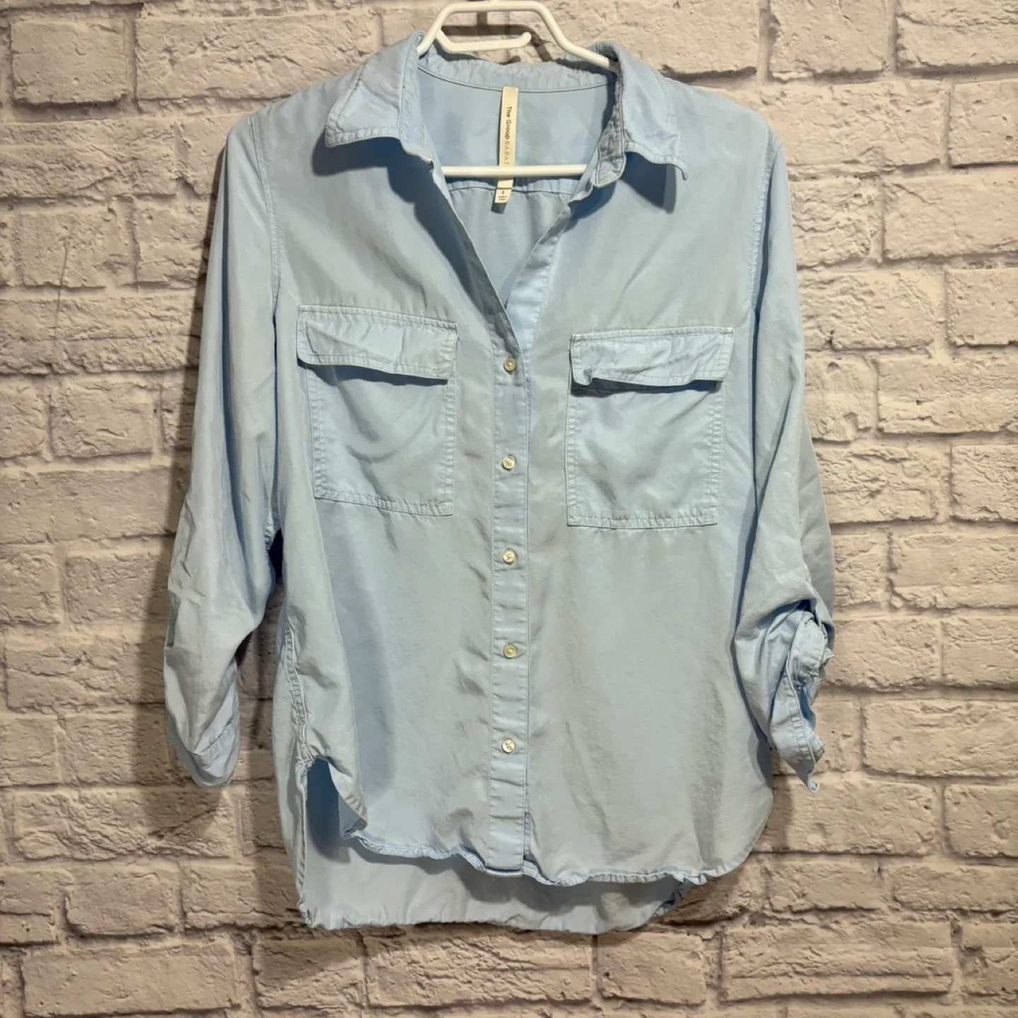 The Group Babaton Light Blue Shirt - Size S thumbnail