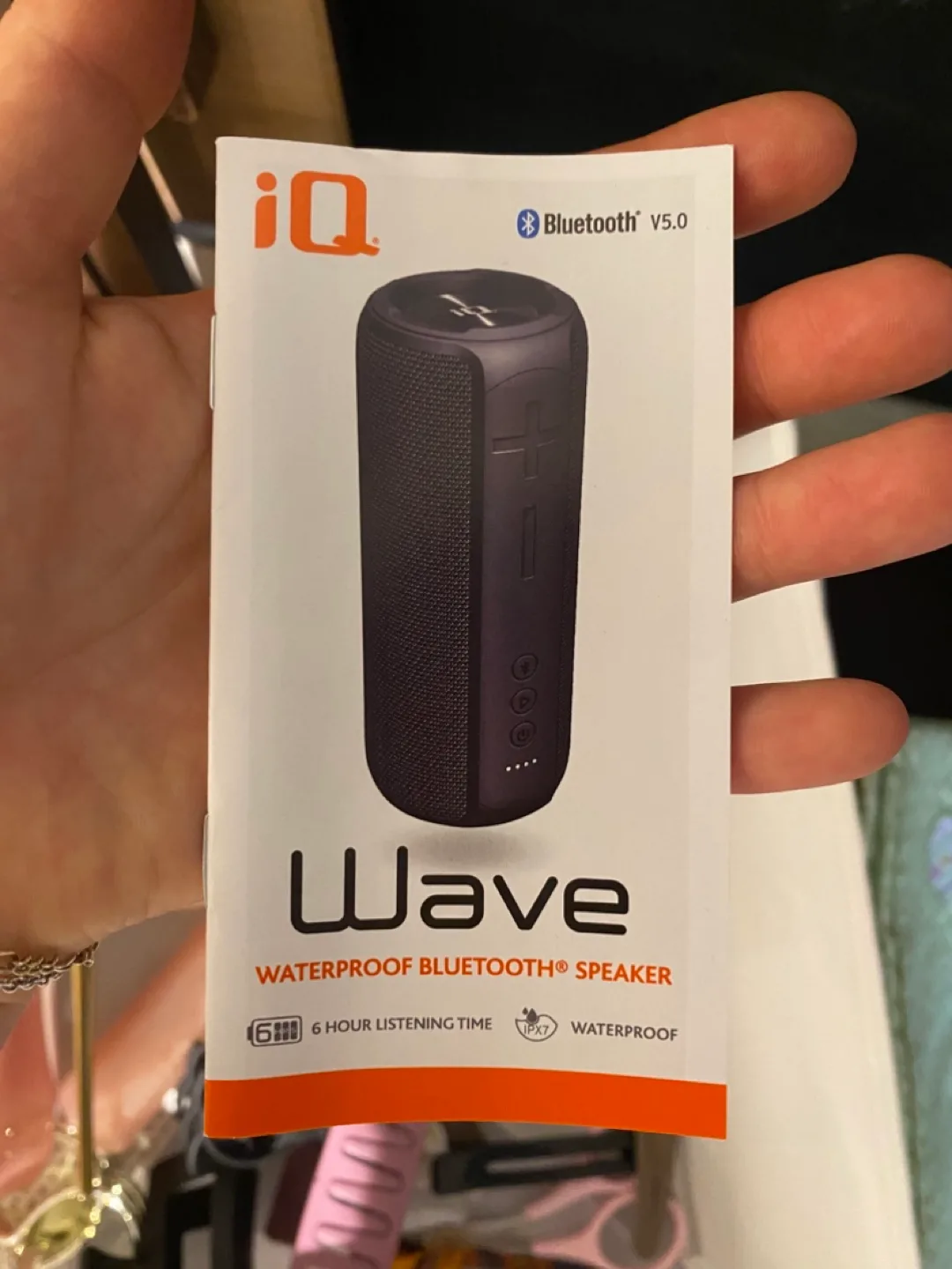 iQ Wave Waterproof Bluetooth Speaker image indicator(5)
