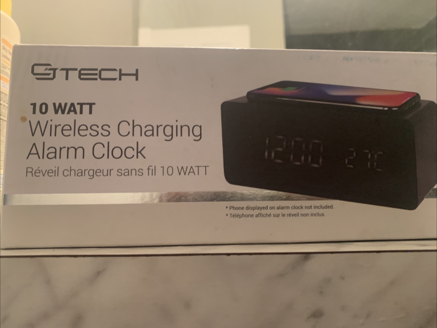 Wireless charging alarm clock - photo 2
