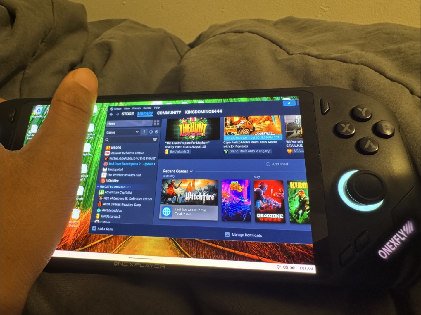 OneXFly F1 Pro Ultimate OLED Handheld Gaming Console - photo 5