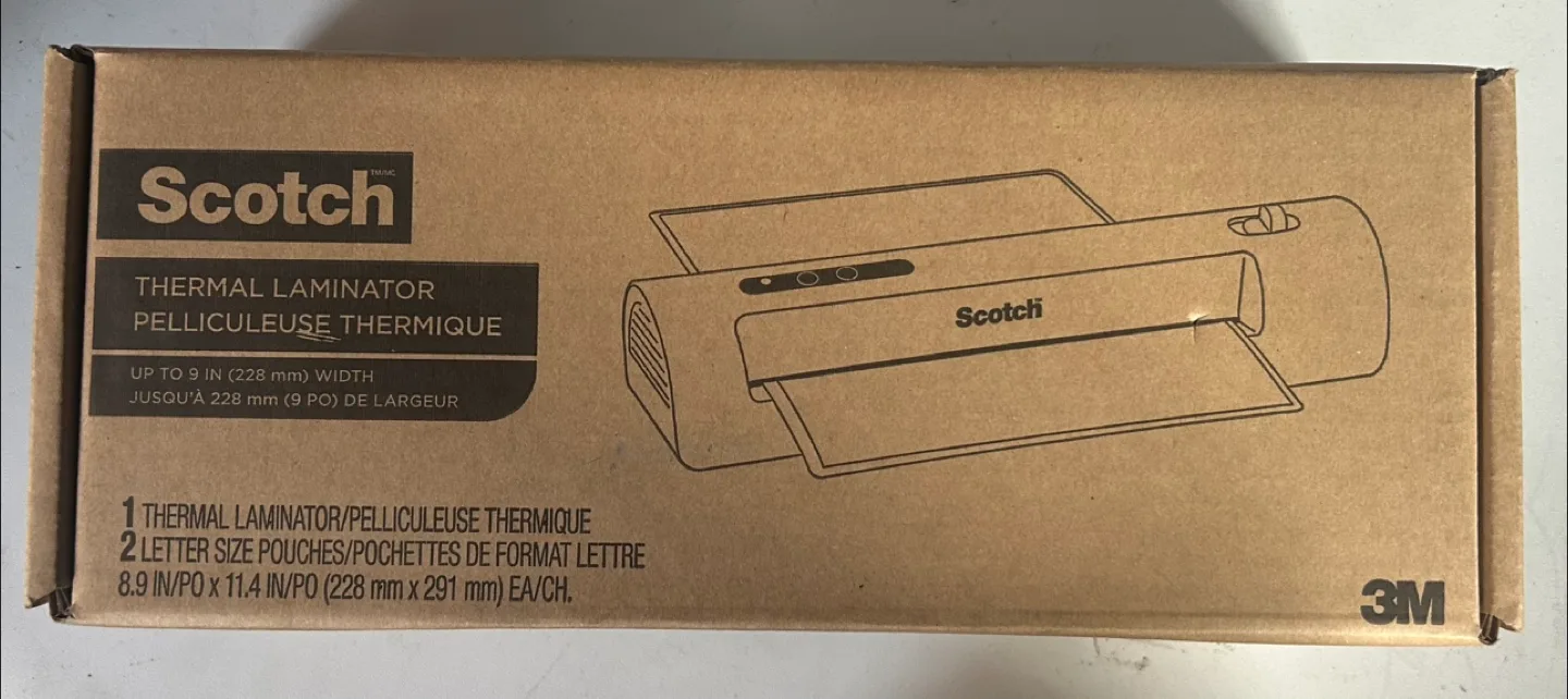 Scotch Thermal Laminator - New in Box thumbnail