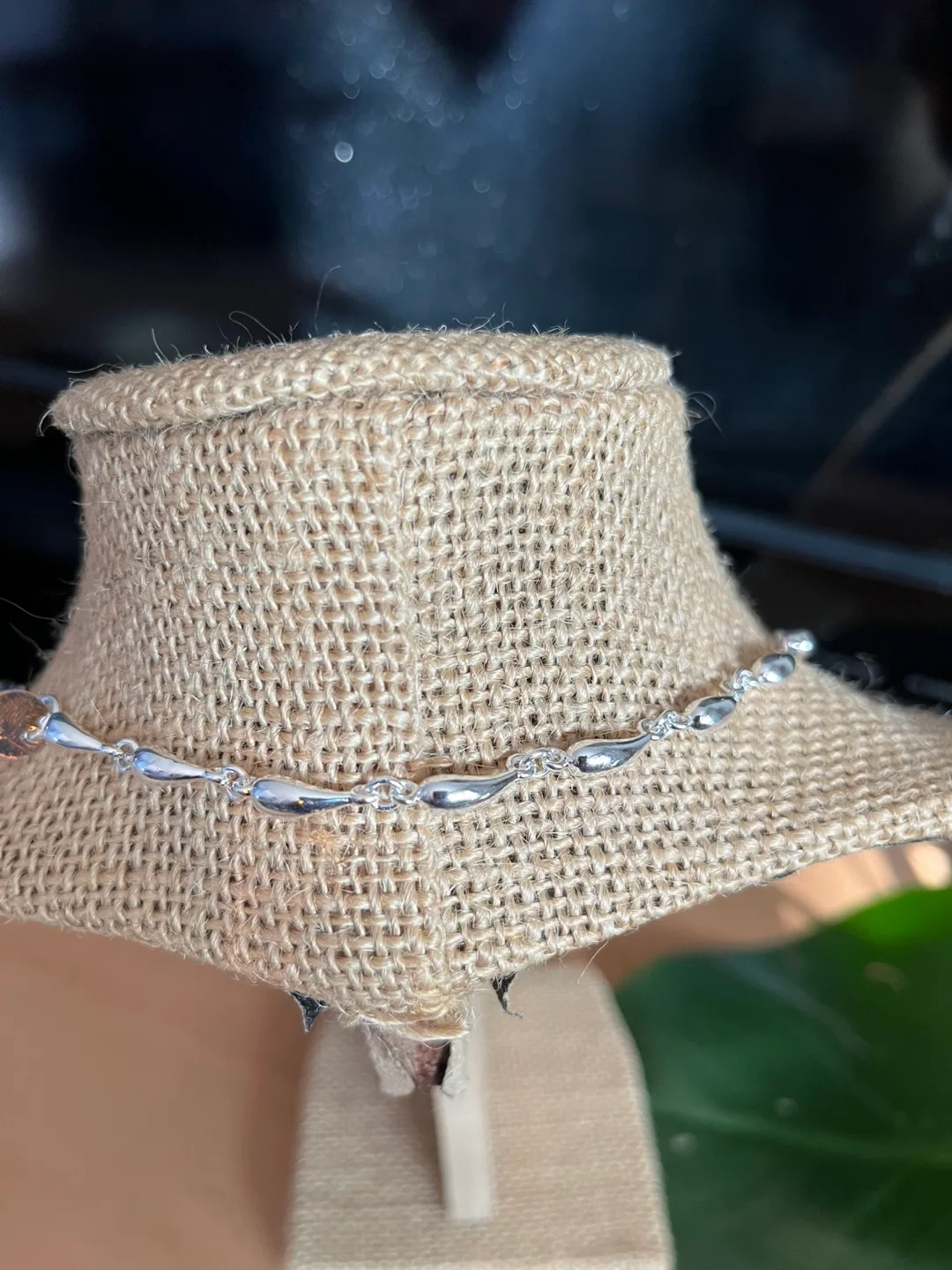 Silver  Necklace, 21 inches image indicator(4)