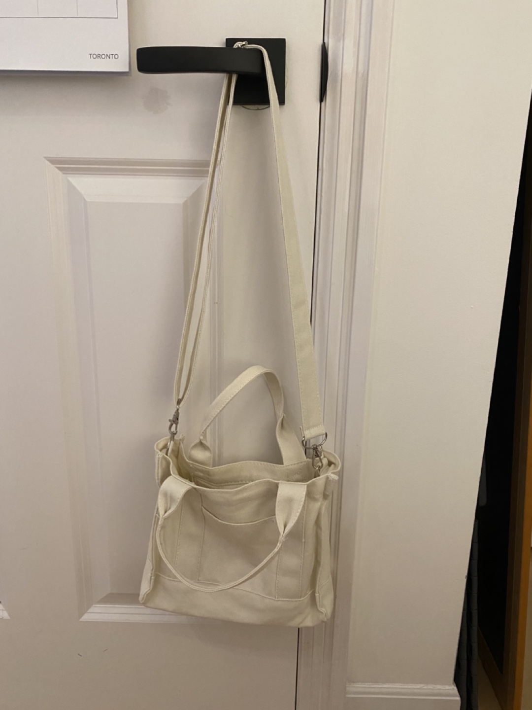 Canvas Tote Bag - Beige