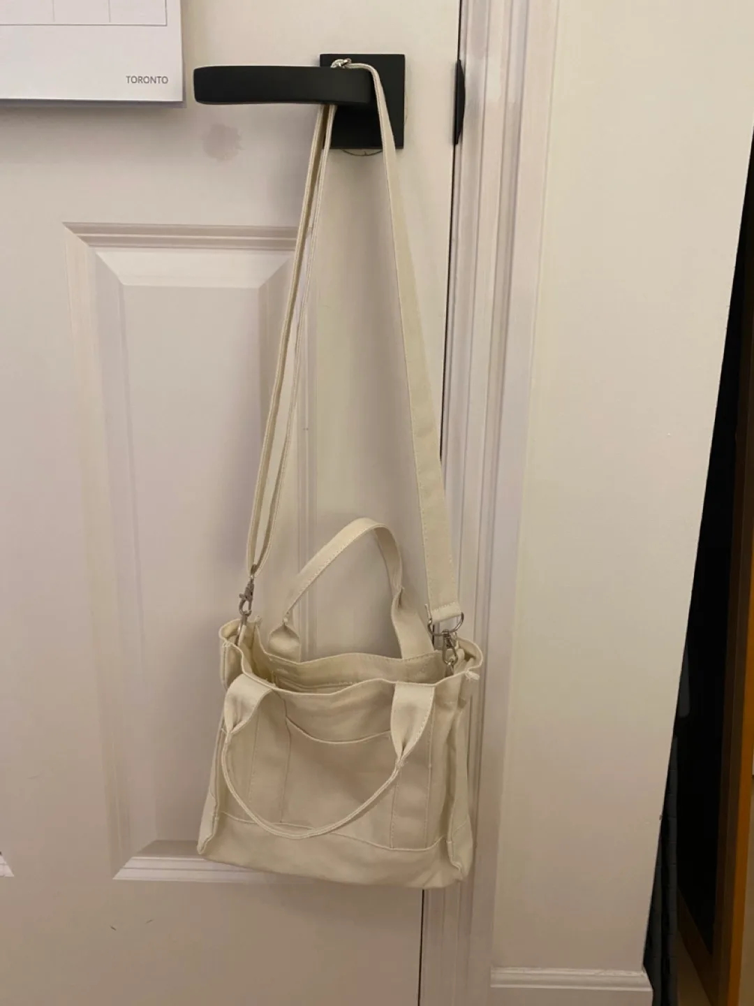 Canvas Tote Bag - Beige thumbnail