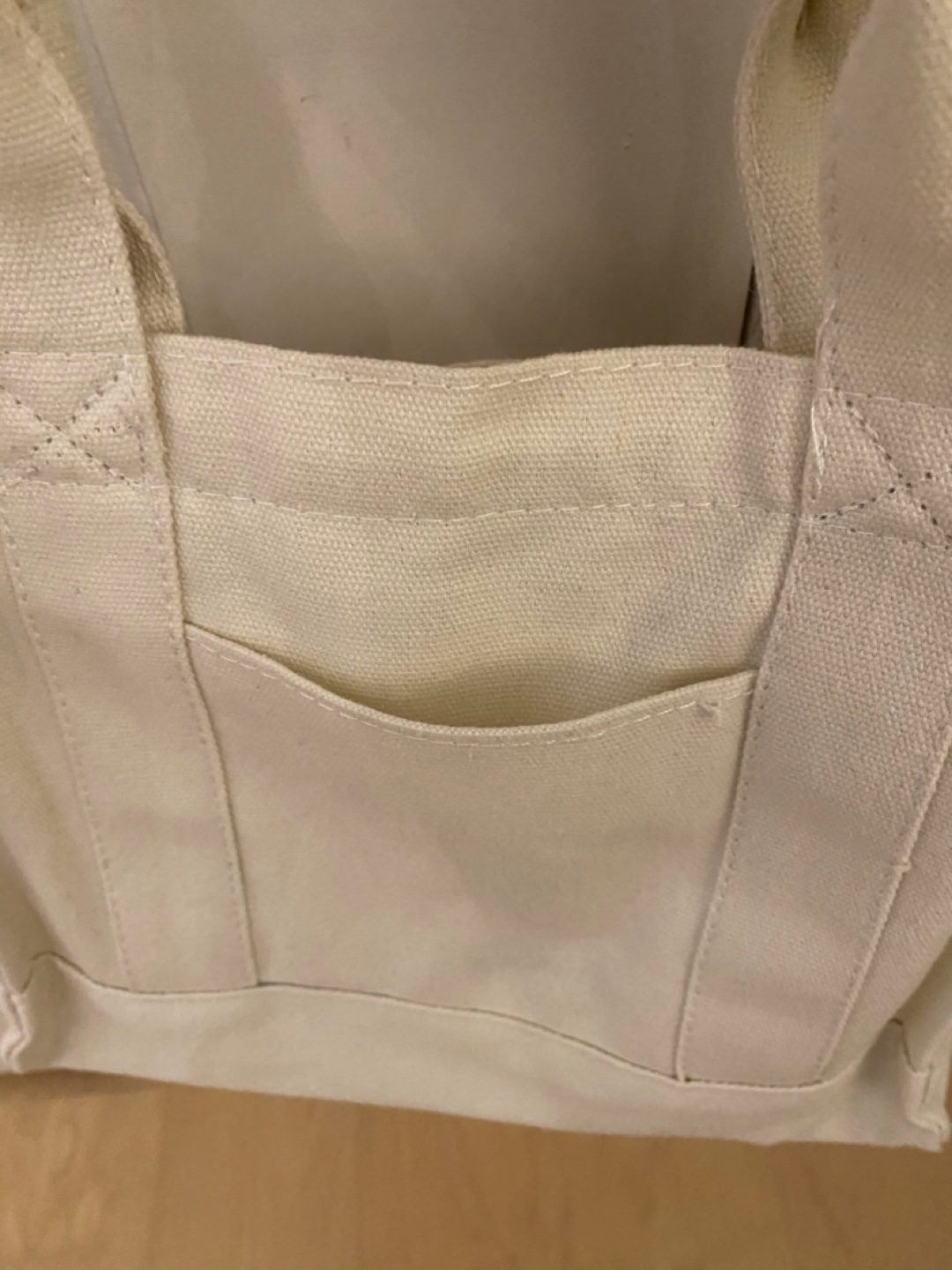 Canvas Tote Bag - Beige - photo 2