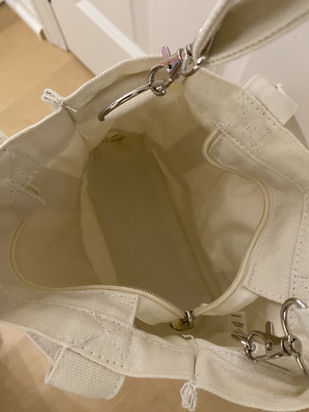 Canvas Tote Bag - Beige - photo 4