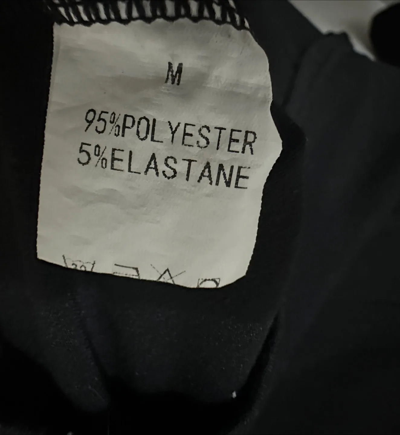 Black Long Sleeve Square Neck Top (super soft) - Size M image indicator(3)