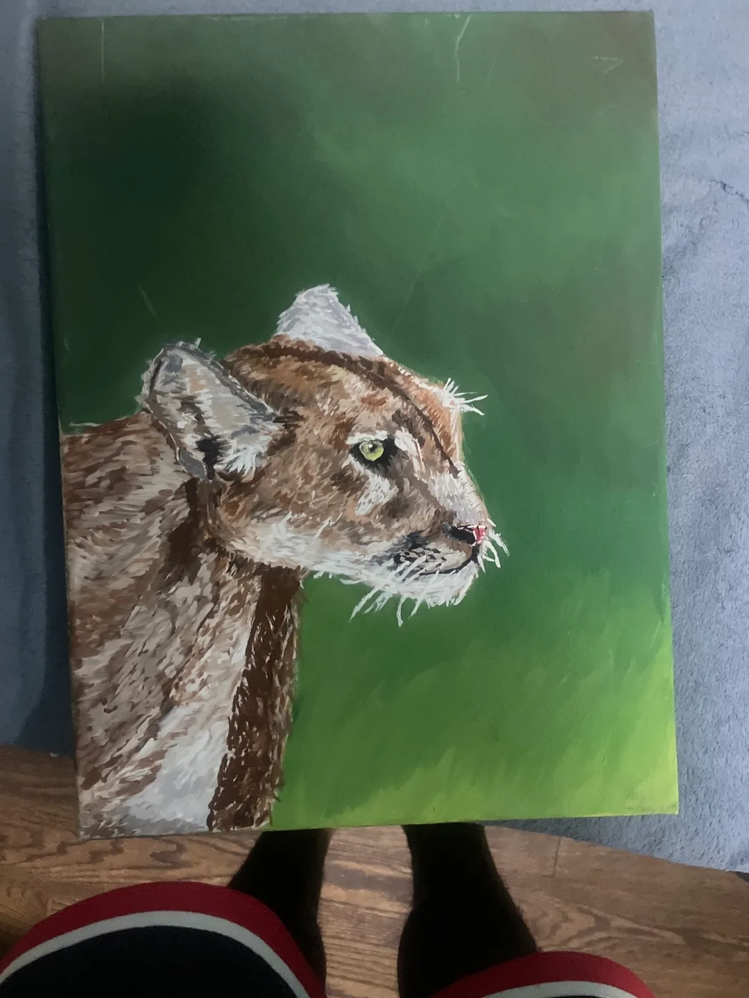 Puma painting thumbnail