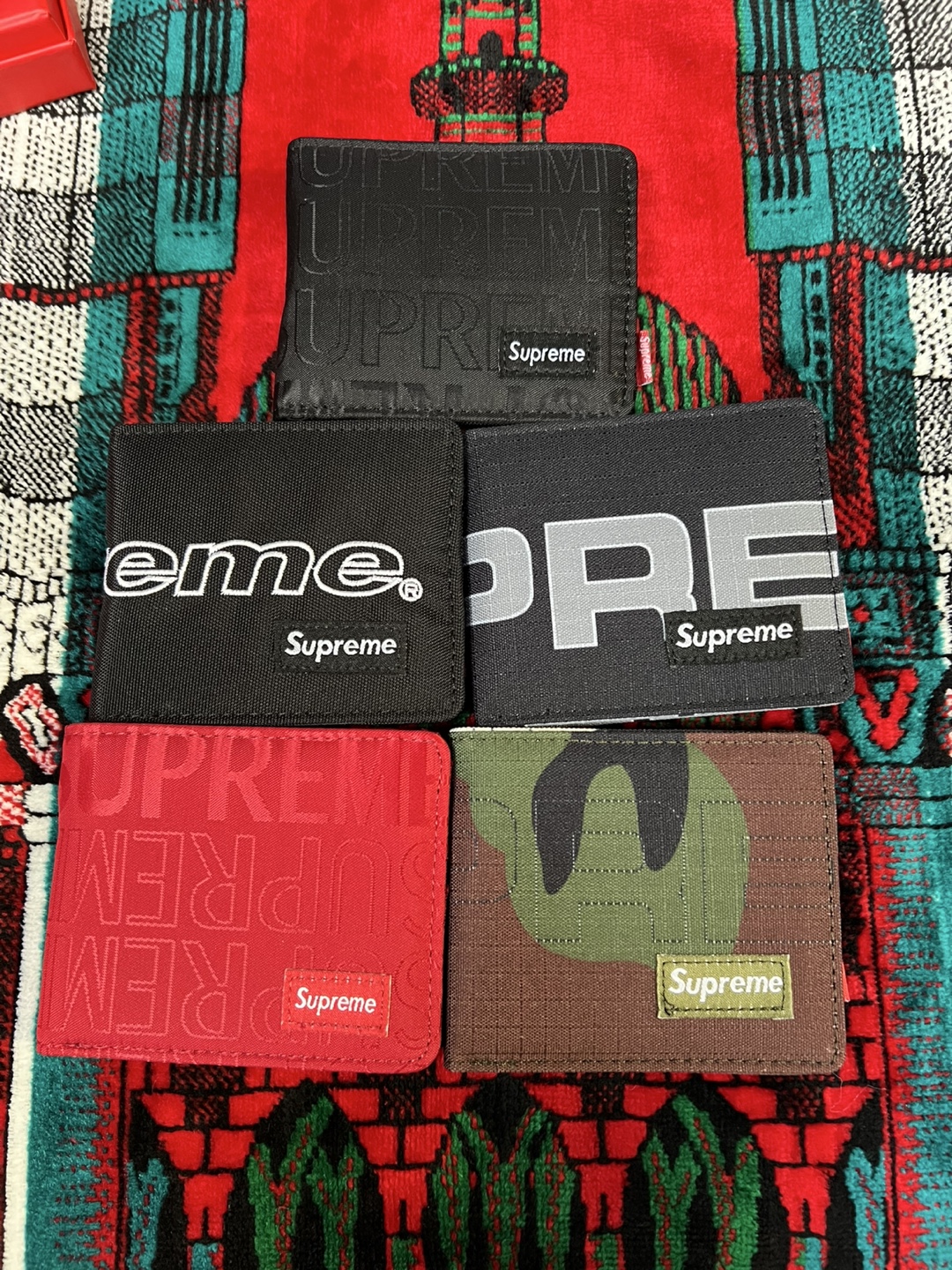 Supreme Wallet - Assorted Colors & Styles