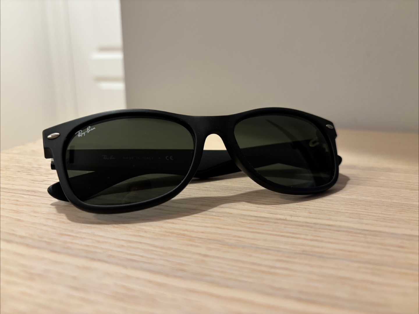 Ray-Ban New Wayfarer Sunglasses - Black Matte - photo 3