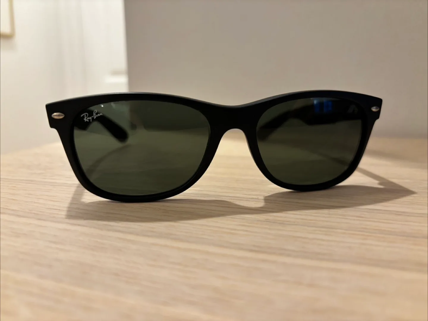 Ray-Ban New Wayfarer Sunglasses - Black Matte thumbnail